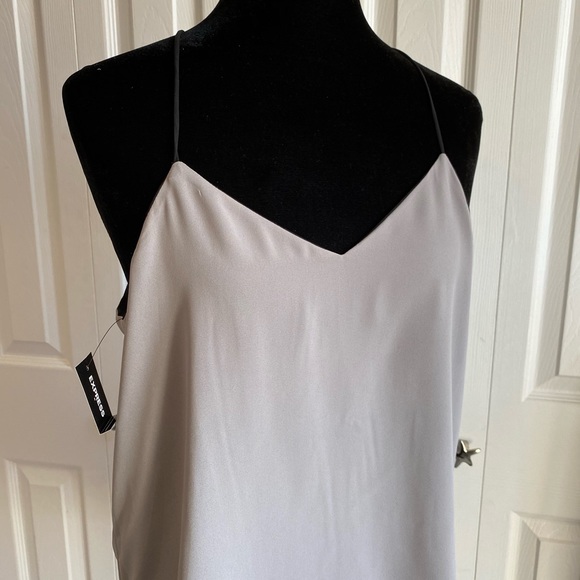 Black and Gray REVERSIBLE Cami Express Top - Picture 4 of 6